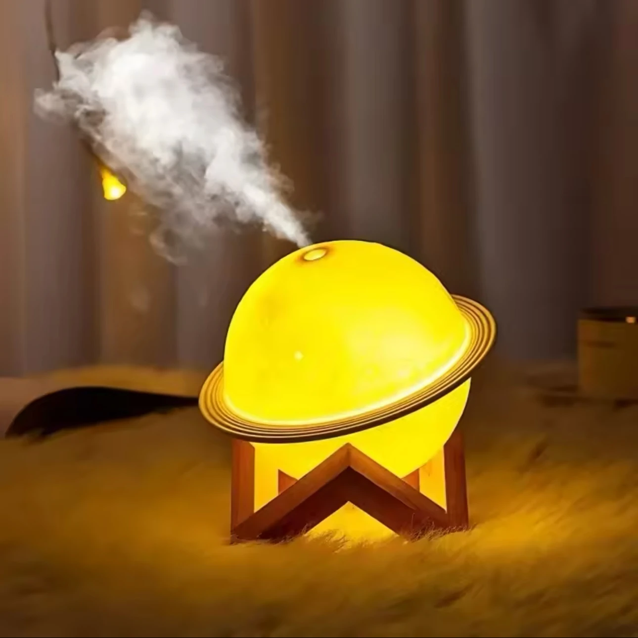 Humidificador y lampara planeta - Imagen 3