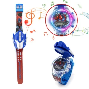 Reloj de luces y musical